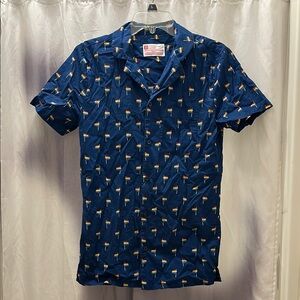 Men's Pride Flag Button Down Shirt